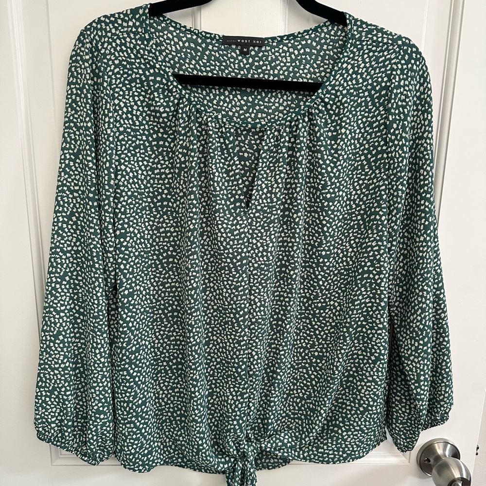 Almost new - green blouse